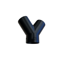 Staubsauger Y Verteiler / Doppelanschluss / Adapter