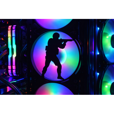 PC-Lüfterabdeckung "CSGO"