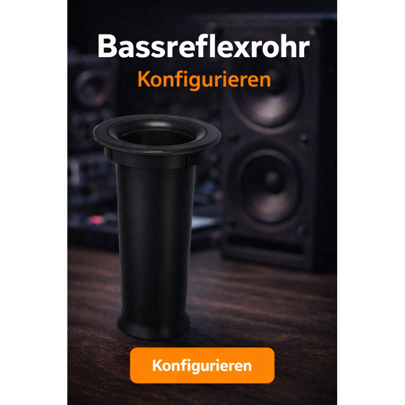 Bassreflexrohr Konfigurator