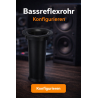 Bassreflexrohr Konfigurator
