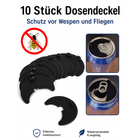 10 Stück Dosendeckel