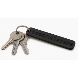 Schlüsselanhänger / Rucksackanhänger Personalisierbar