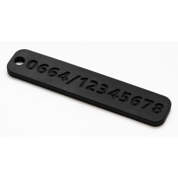 Schlüsselanhänger / Rucksackanhänger Personalisierbar
