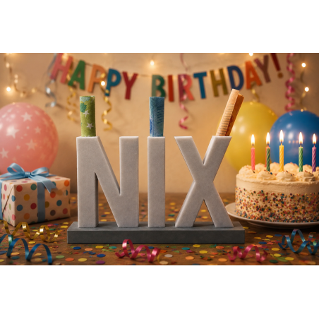 "NIX" Geld - Geschenk