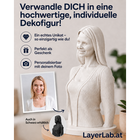DU! als einzigartige Figur - Halbporträt