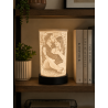 Lithophane-Lampe