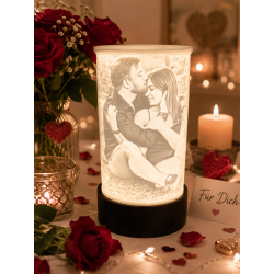 Lithophane-Lampe
