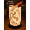 Lithophane-Lampe