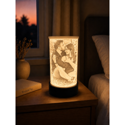 Lithophane-Lampe
