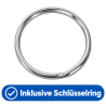 Personalisierbarer Porträt-Lithophane-Schlüsselanhänger aus Epoxidharz