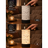 Lithophane Lampe „I LOVE YOU“