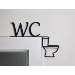 WC - Türschild