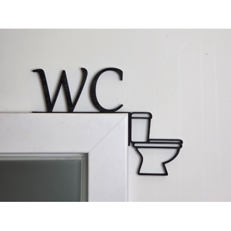 WC - Türschild